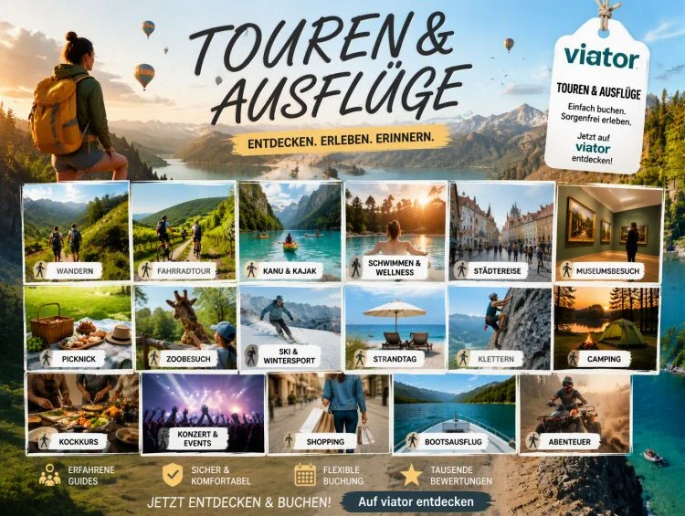 Touren und Ausflüge bei Viator entdecken und buchen